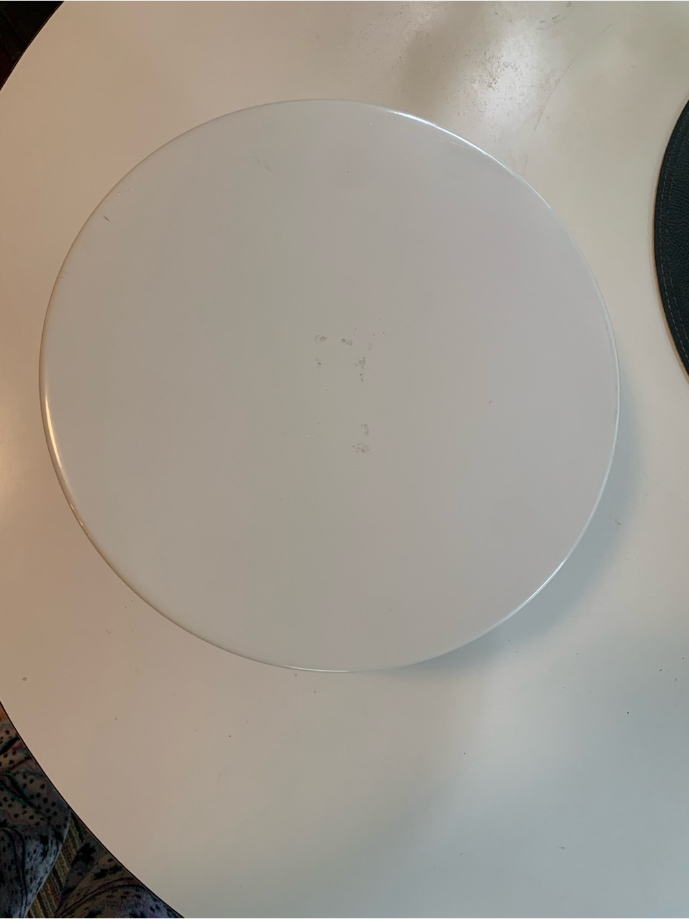Spritz White Cake Stand with Raised Center